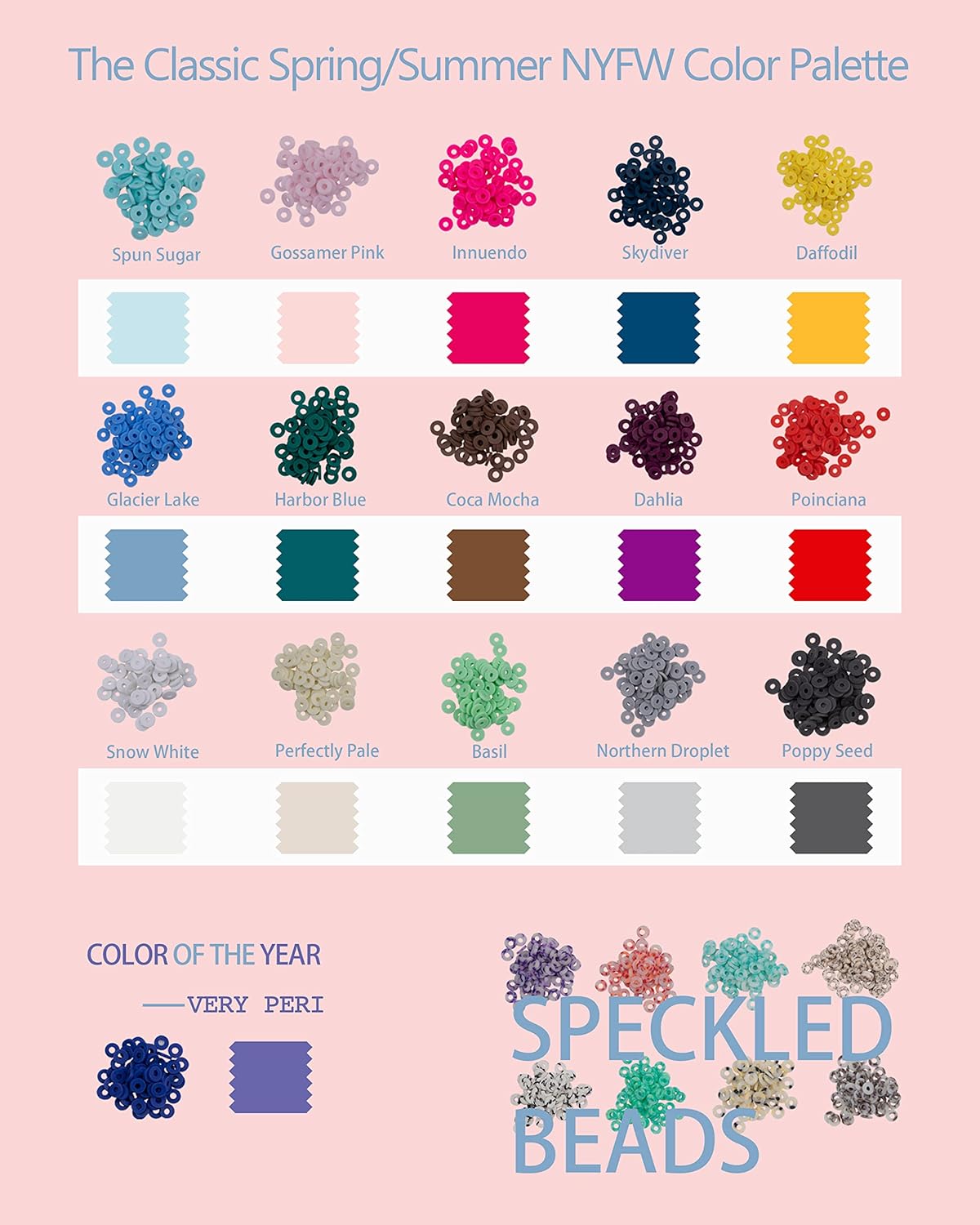 Deinduser Bracelet Making Kit, 7200 Pcs Clay Beads, 24 Colors Polymer Clay Beads for Bracelet Making, Jewelry Making kit with Gift Pack for Adults, Clay Bead Bracelet Kit - Image 5