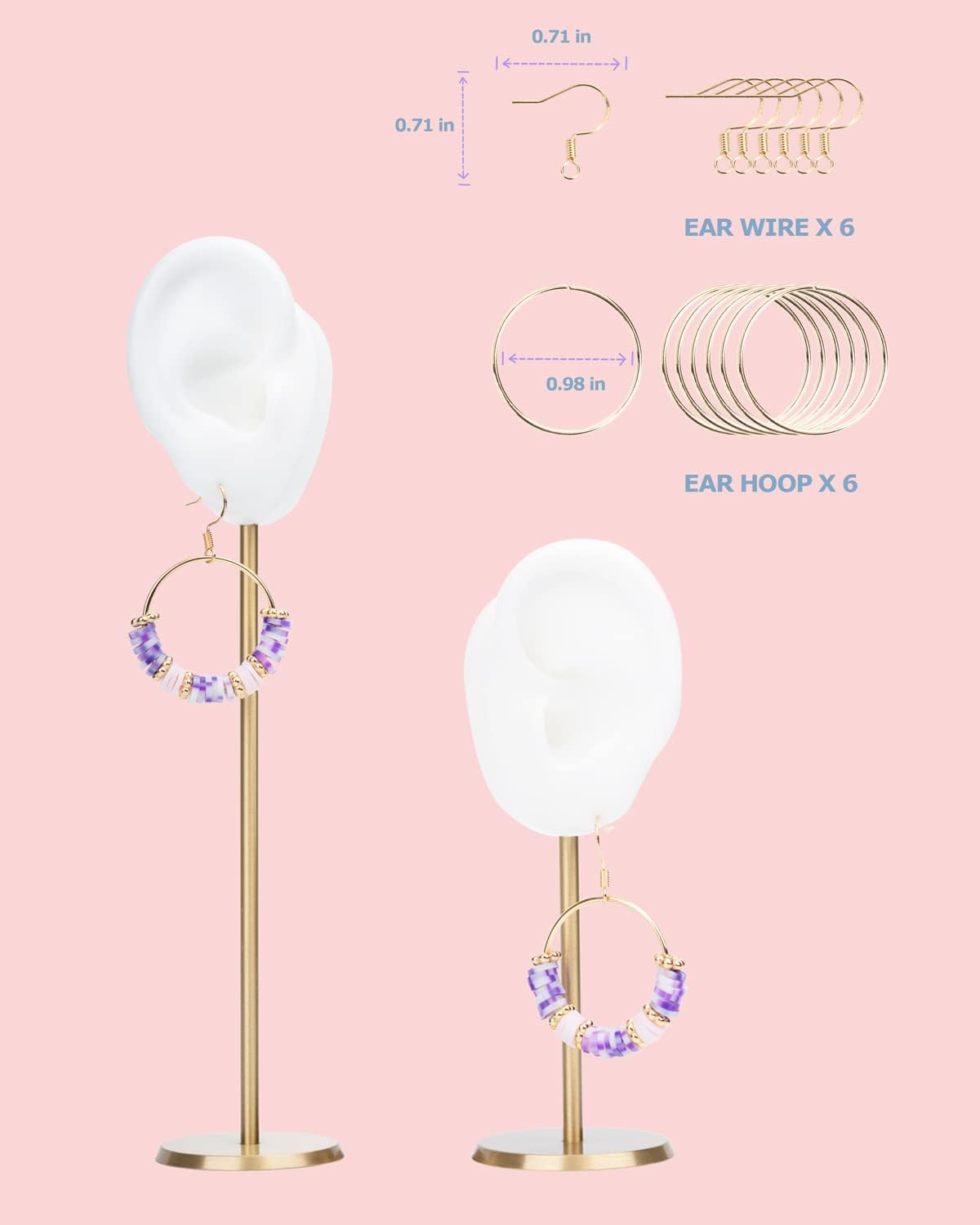 Deinduser Bracelet Making Kit, 7200 Pcs Clay Beads, 24 Colors Polymer Clay Beads for Bracelet Making, Jewelry Making kit with Gift Pack for Adults, Clay Bead Bracelet Kit - Image 6