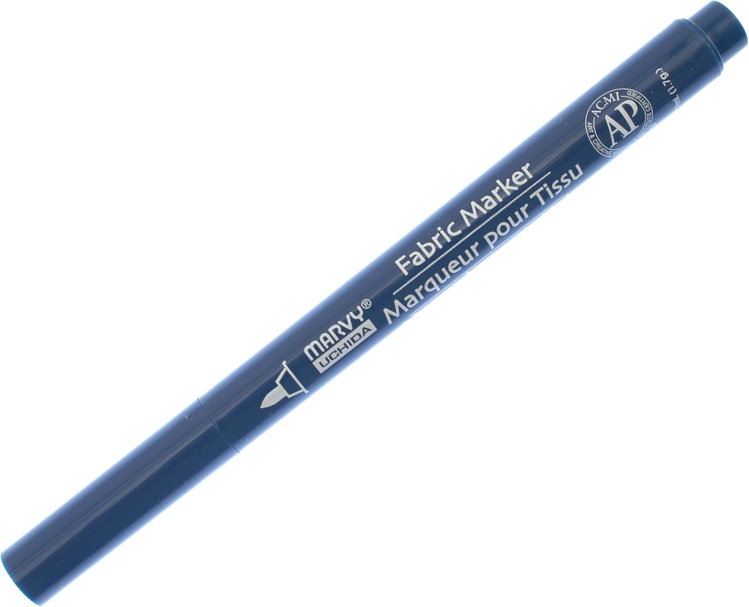 522-C-33 Marvy Fine Point Fabric Marker, Navy