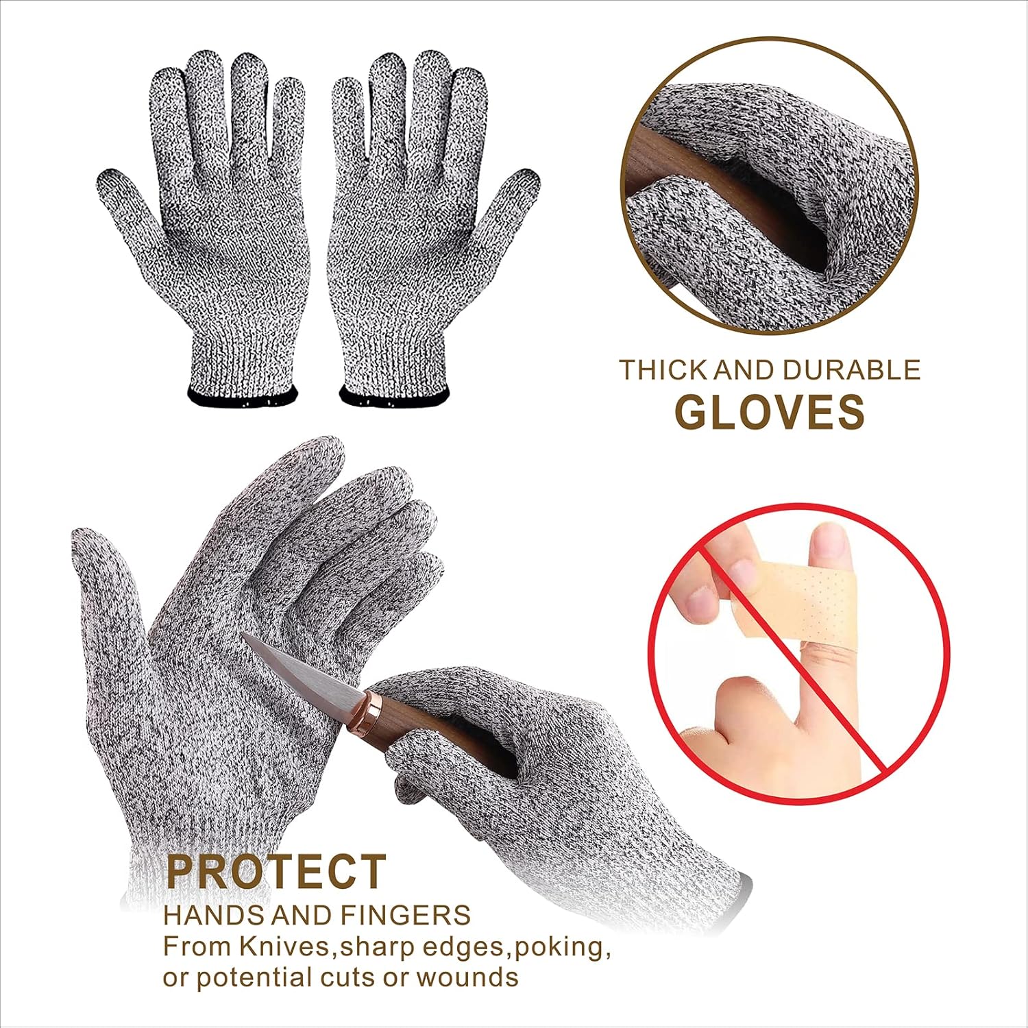 Wood Carving Tools Pack of 15- Includes Black Walnut Handle Wood Carving Knife,Whittling Knife,Hook Knife,Polishing Compound,Sharpening Stone,Cut Resistant Gloves,Wood Carving Kit for Beginners. - Image 5